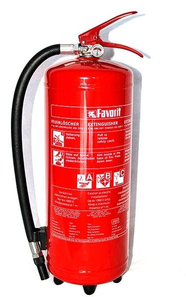 Πυροσβεστήρας FAVORIT ξηράς σκόνης ABC 6kg